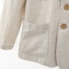 Mens Linen Hooded Shirt Loose Breathable Casual SandWashed Pocket